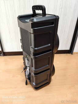 Detský karaoke BT reproduktor s dvomi 8.5“ meničmi 50W s mik - 4