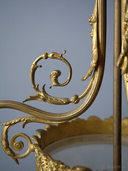 Starožitný secesný luster - 4