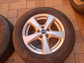 Predám hlinikové disky Dacia/Nissan--R16 - 4