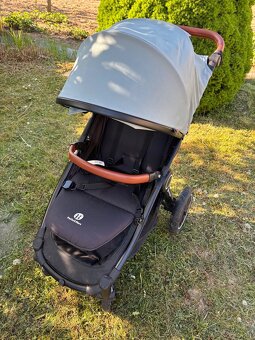 Kočík street air black iron green - 4