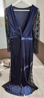 Nádherné spoločenské šaty od Xl - 4