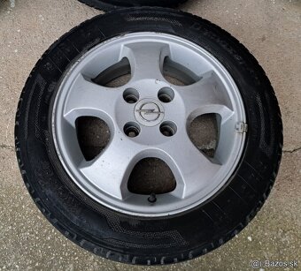 Letná sada OPEL 4×100 R14 + pneu 165/65 R14 - 4