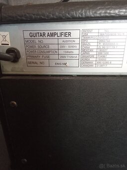 Predám gitarové kombo PEAVEY audition 15w - 4