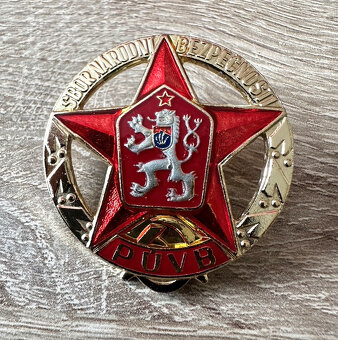 SNB VB pohotovostní útvar odznak ČSSR - 4