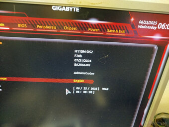 doska Gigabyte H110M-DS2 + Intel Pentium G4500 LGA1151 - 4