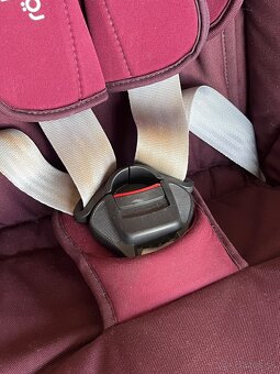 Autosedačka Britax Römer King II - Burgundy Red Black 9-18kg - 4
