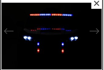Elektrické autíčko policajné - 4