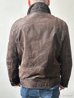Pánska kožená bunda - 4