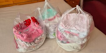 Balík dievčenského oblečenia od nar. do veľkosti 80 - 4