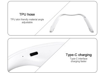 Prenosný ventilátor na krk - 4