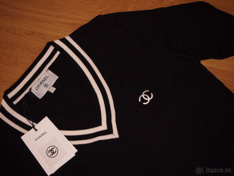 Chanel dámske pletené šaty čierne - 4