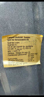 Predám plynové gamatky LAMPART LB 30K - 4