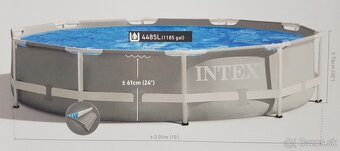 Bazén INTEX, filtracia a solarny ohrev - 4