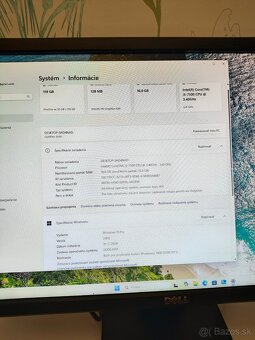 Dell Optiplex 3050+monitor, i5-7500,128-512 SSD, 16GB RAM - 4