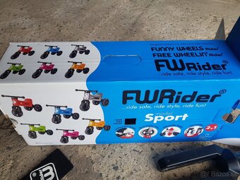 Odrážadlo FUNNY WHEELS Rider Sport 2v1 šedé - 4