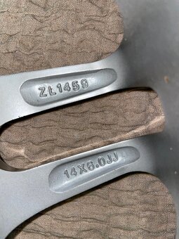 4x100 R14 6J ET36 Hyper Silver - 4