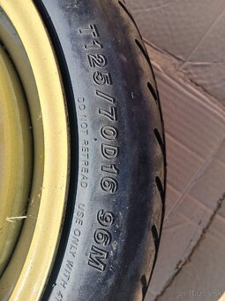 Dojazdové koleso 5x114,3 16" - 4