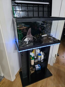 Predám akvarium + stolík a komplet príslušenstvo - 4