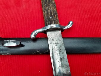 Nemecký vychádzkový bodák hasič dlhý. - 4