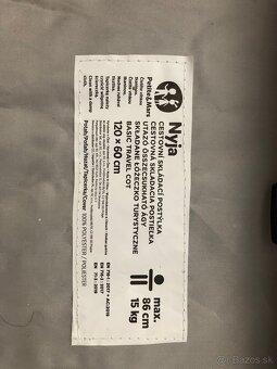 Cestovná postielka Petite&Mars - 4