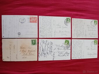 Pohľadnice známky 1ČSR - 4