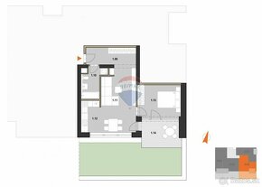 Výnimočný 2 izbový byt s veľkou záhradkou a terasou Trnava - 4