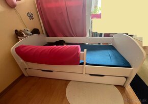 vyvýšená posteľ so šmykľavkou - 4