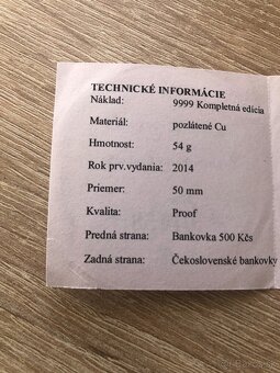 500 Kčs Česko slovenských - 4