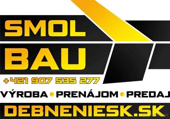 Šalovacie svorky,trojnozky,hlavice debnenie - 4