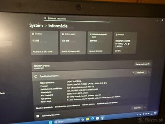 Predám Lenovo X260 , i7, 8GB, 128GB NVMe, Win 11, 2xbateria - 4