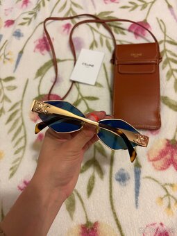 Celine Triomphe metal CL40254U slnečné okuliare (CEL1) - 4