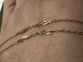 Damska zlata retiazka 14kt zlato - 4