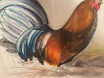 Obraz akvarel -hungaleria - 4