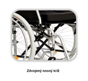 Invalidny vozik Aluminium - 4