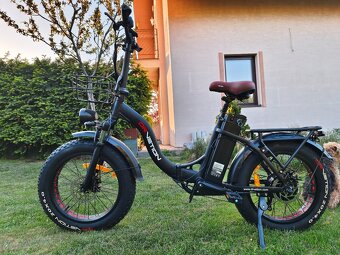 Skladací mestský ebike Drvetion 20x4.0",750W,20Ah 960Wh,45k - 4