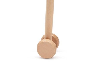 Hobby Horse so zvukom a kolieskami Bruno Baby Mix Brown - 4