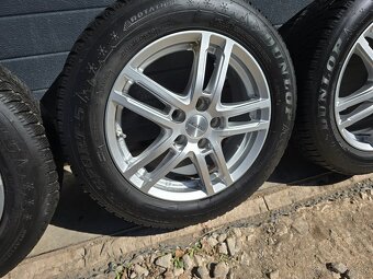 Zimná Sada Dezent 5x108+Dunlop 205/60 R16 - 4