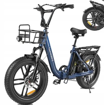 Elektrický skladací bicykel FAT BIKE TRIP s ALU rámom 500W - 4