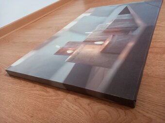 Starší svietiaci led obraz 55x35x2 cm - 4