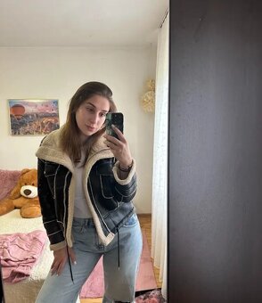 Koženkova zimná bunda - 4