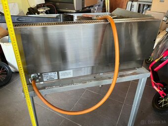 Plynový gril REDFOX FTHR-60G, liatinová platňa, 8 kW - 4