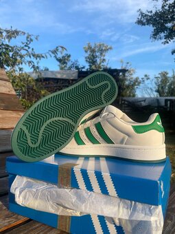 Adidas Campusw 00s Core White Green - 4