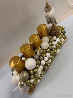 Vianočný adventný veniec nový - 4