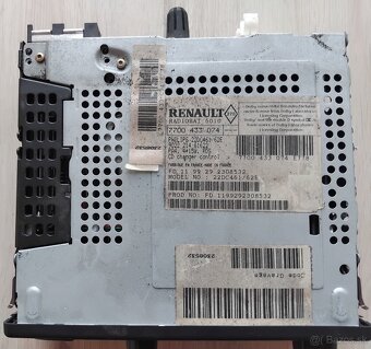 Autoradio + CD menic Renault Clio 2, r.1999 - 4