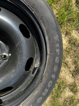 Nový plechový disk + guma Firestone ako rezerva (205/55 R16) - 4