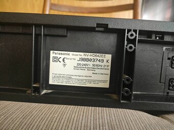 Videorekordér Panasonic 6hlav hifi + 28ks kaziet - 4