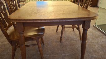 Jedálenský stôl- rozkladaci - 4