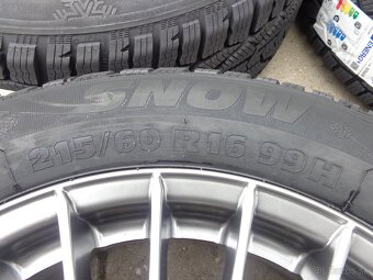 5x115 R16 Opel Chevrolet zimna sada kolies - 4