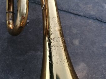 Predám starožitná trubka Cor ton - 4