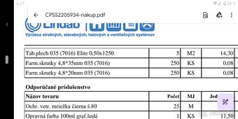 Tabuľový plech - 4